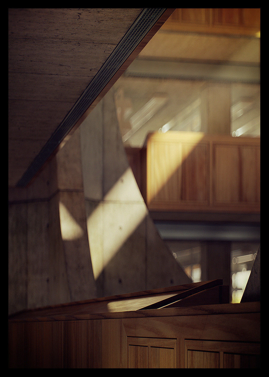 Exeter Library from The Third and The Seventh 3D model_5