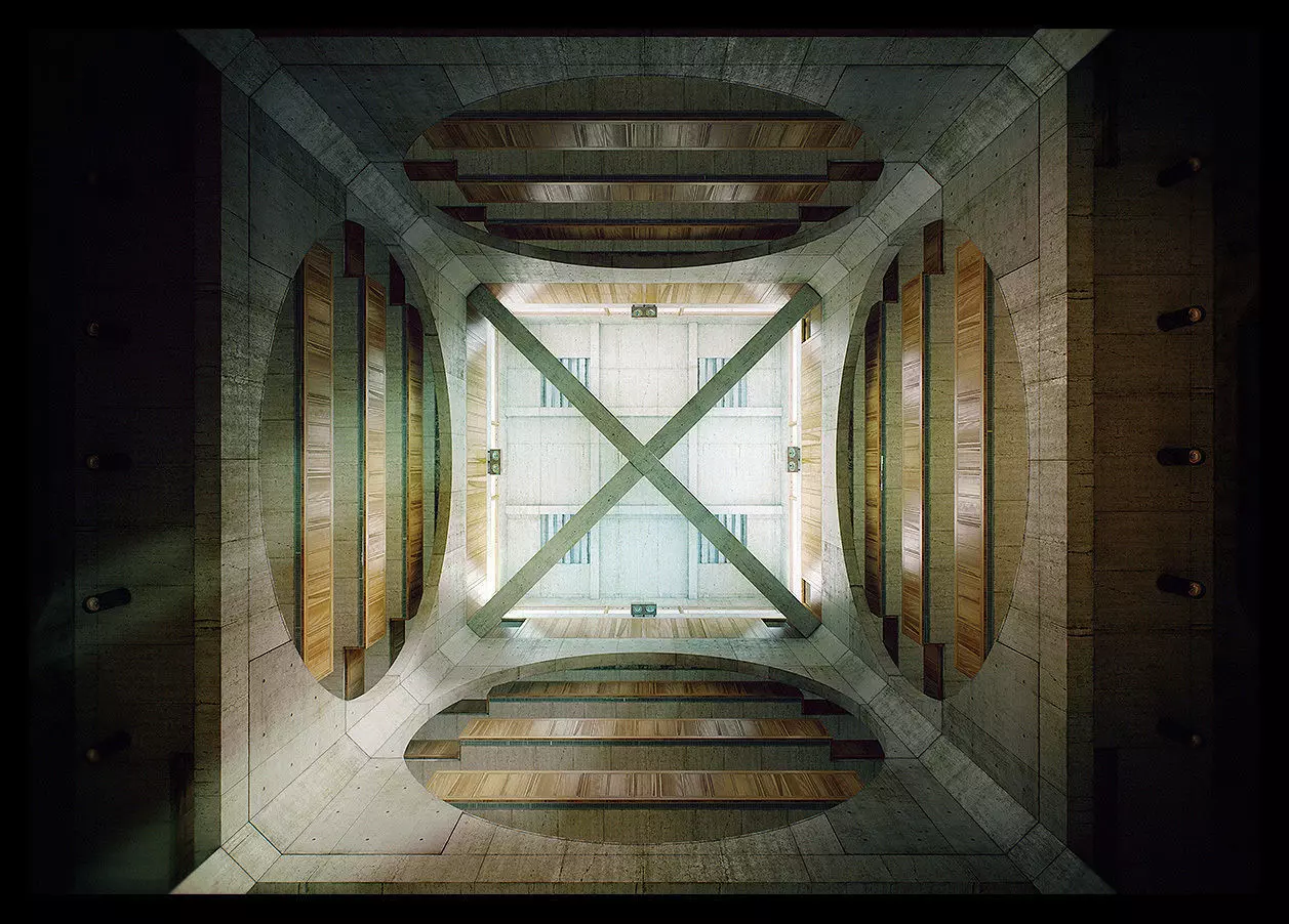 Exeter Library from The Third and The Seventh 3D model_0