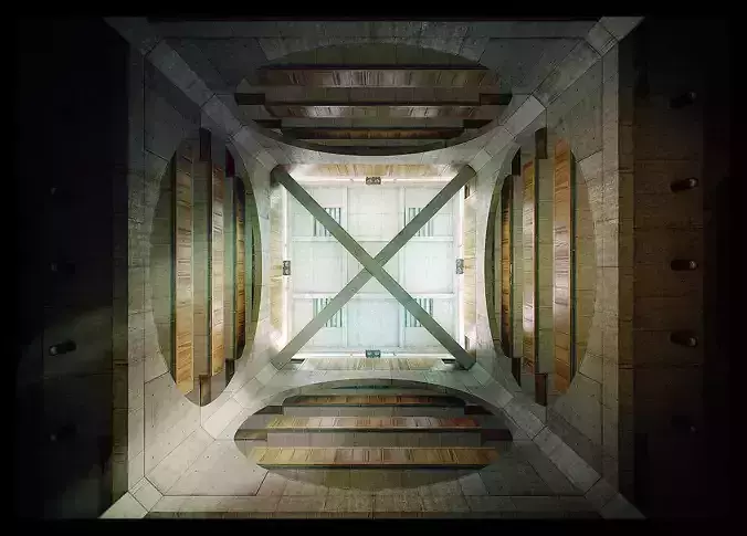 Exeter Library from The Third and The Seventh 3D model