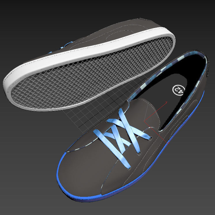 Sneaker 3d model 3D model_4