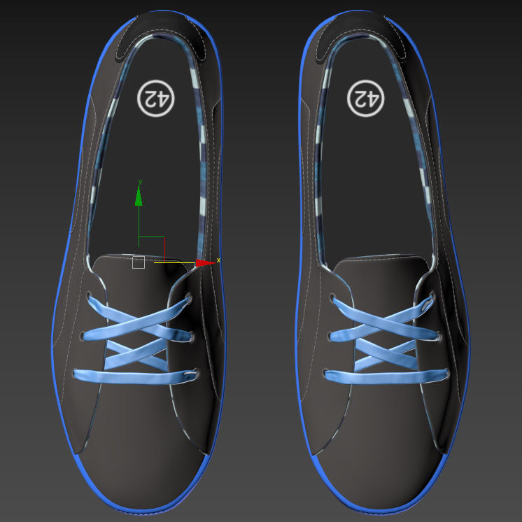 Sneaker 3d model 3D model_7