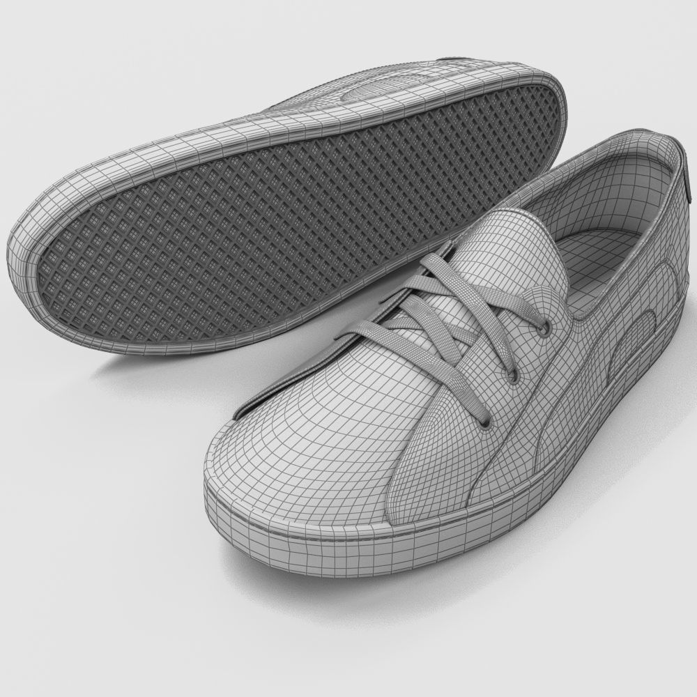 Sneaker 3d model 3D model_3