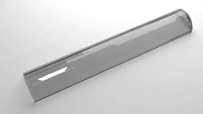 Single glass test tube