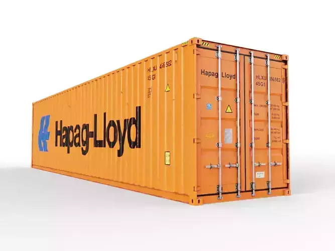 40 feet High Cube Hapag Lloyd shipping container