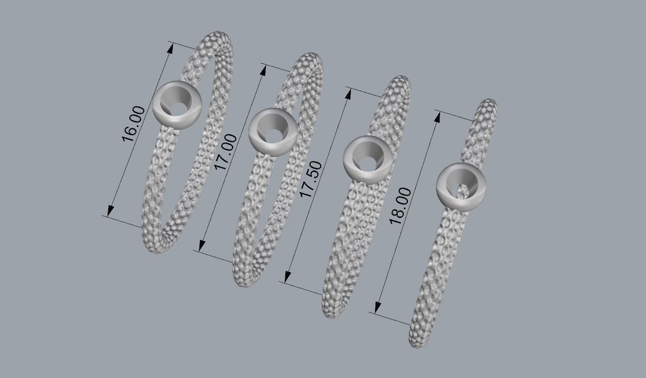 Unique minimalist diamond ring 3d print model gold pattern 3D print model_5