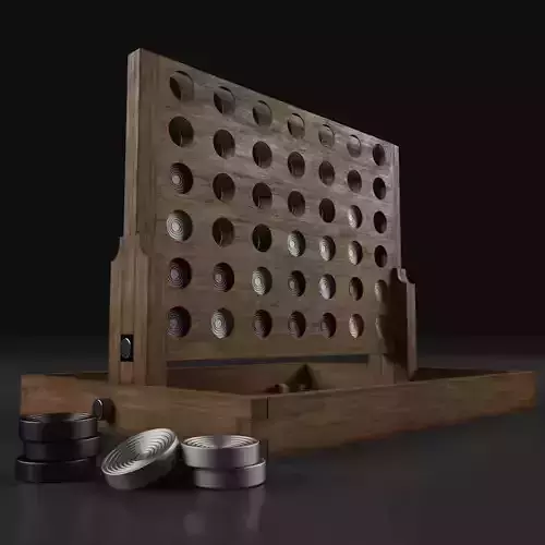 RH connect four 3D model
