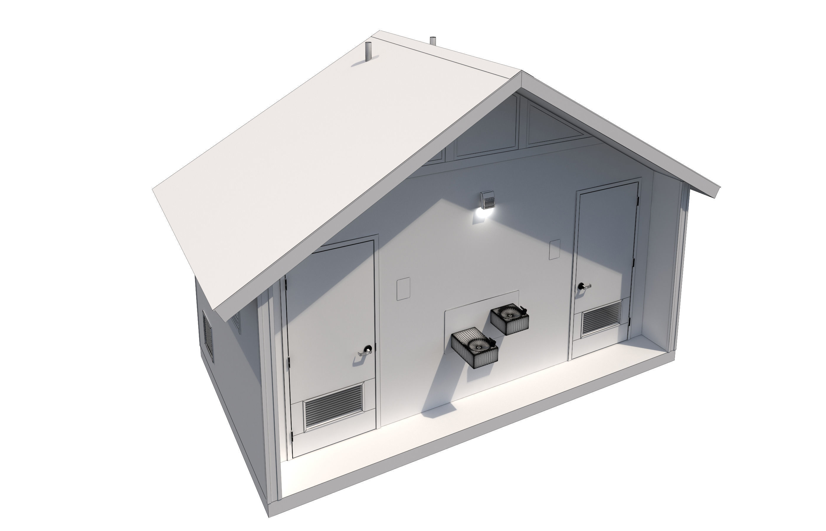 Public Building-003 Restroom 3D model_17