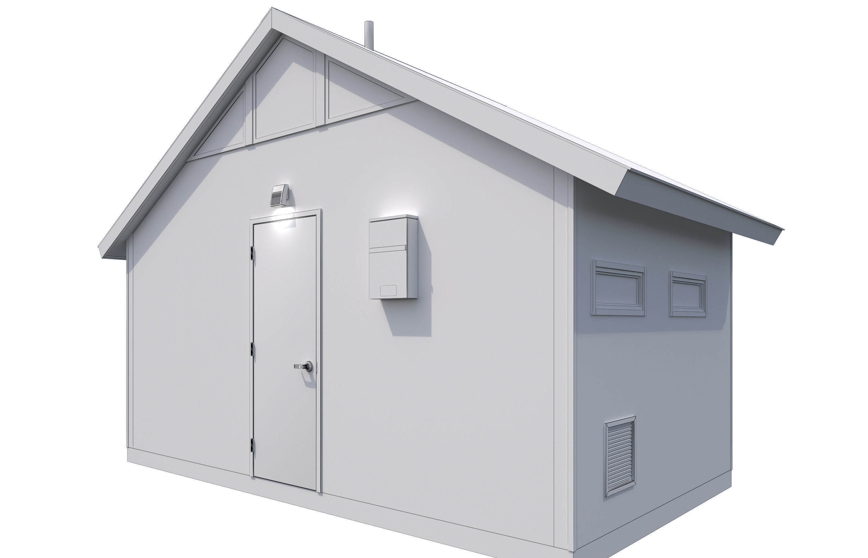 Public Building-003 Restroom 3D model_16