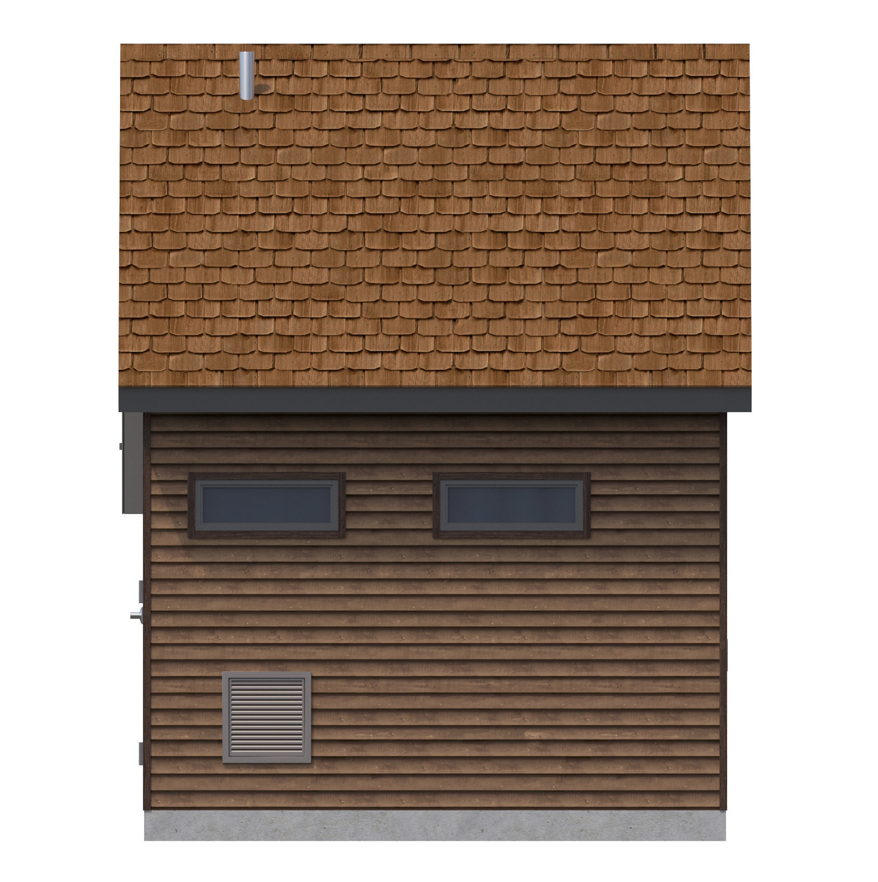 Public Building-004 Restroom With Interior 3D model_13