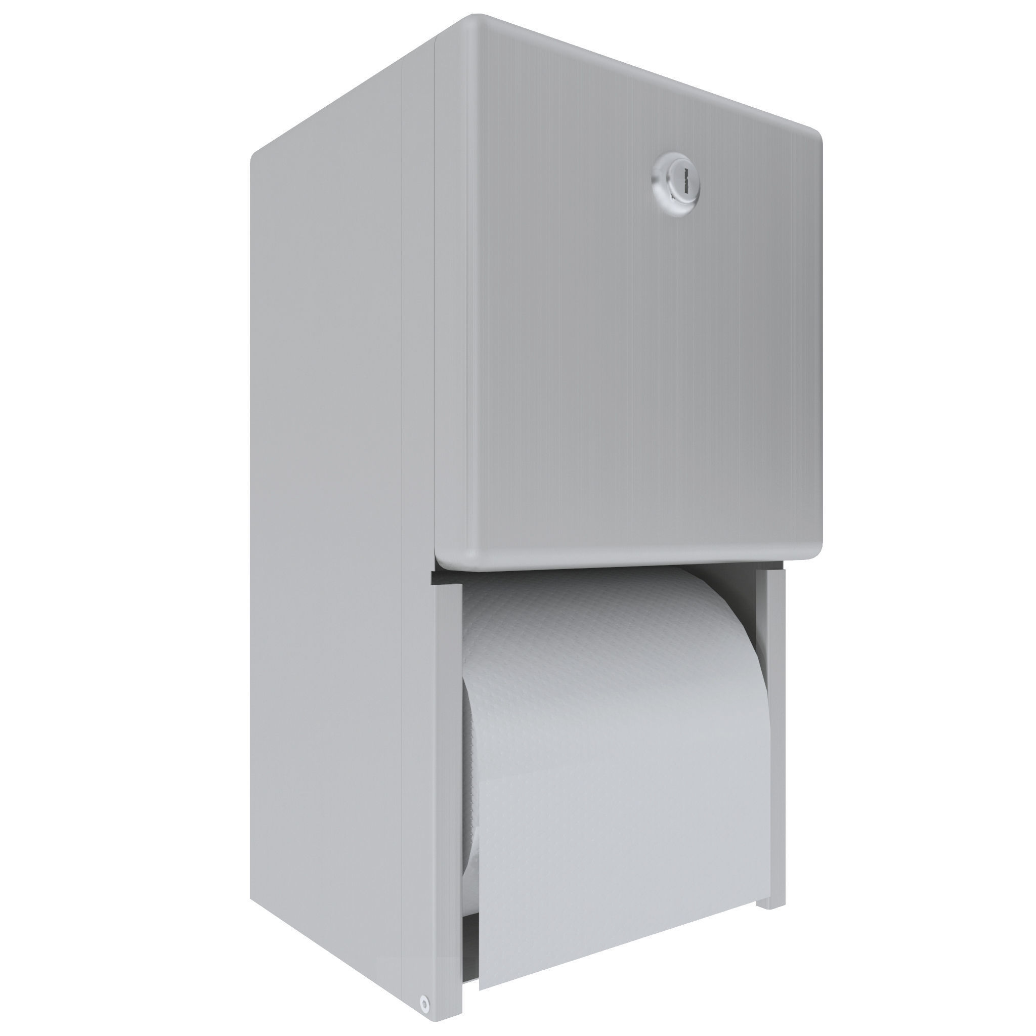 Public Building-004 Restroom With Interior 3D model_26