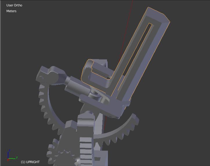 Armillary phone holder 3D print model_25