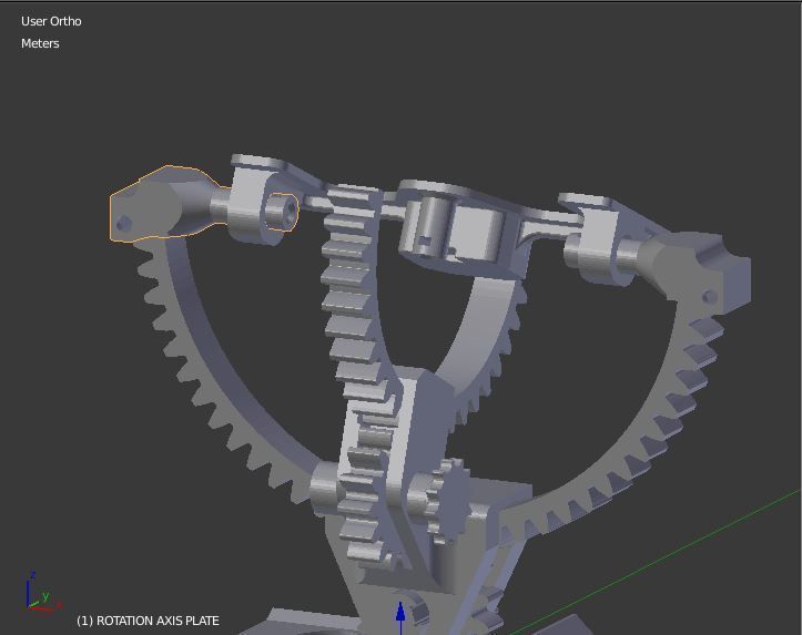 Armillary phone holder 3D print model_15