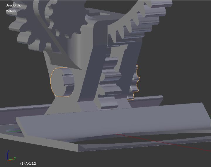 Armillary phone holder 3D print model_13