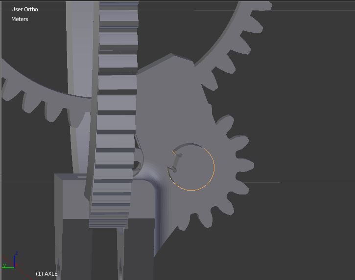 Armillary phone holder 3D print model_7