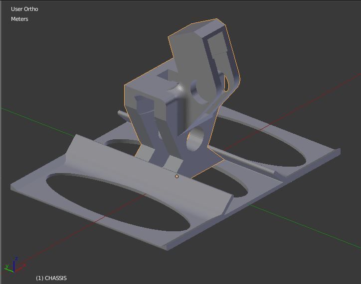 Armillary phone holder 3D print model_8