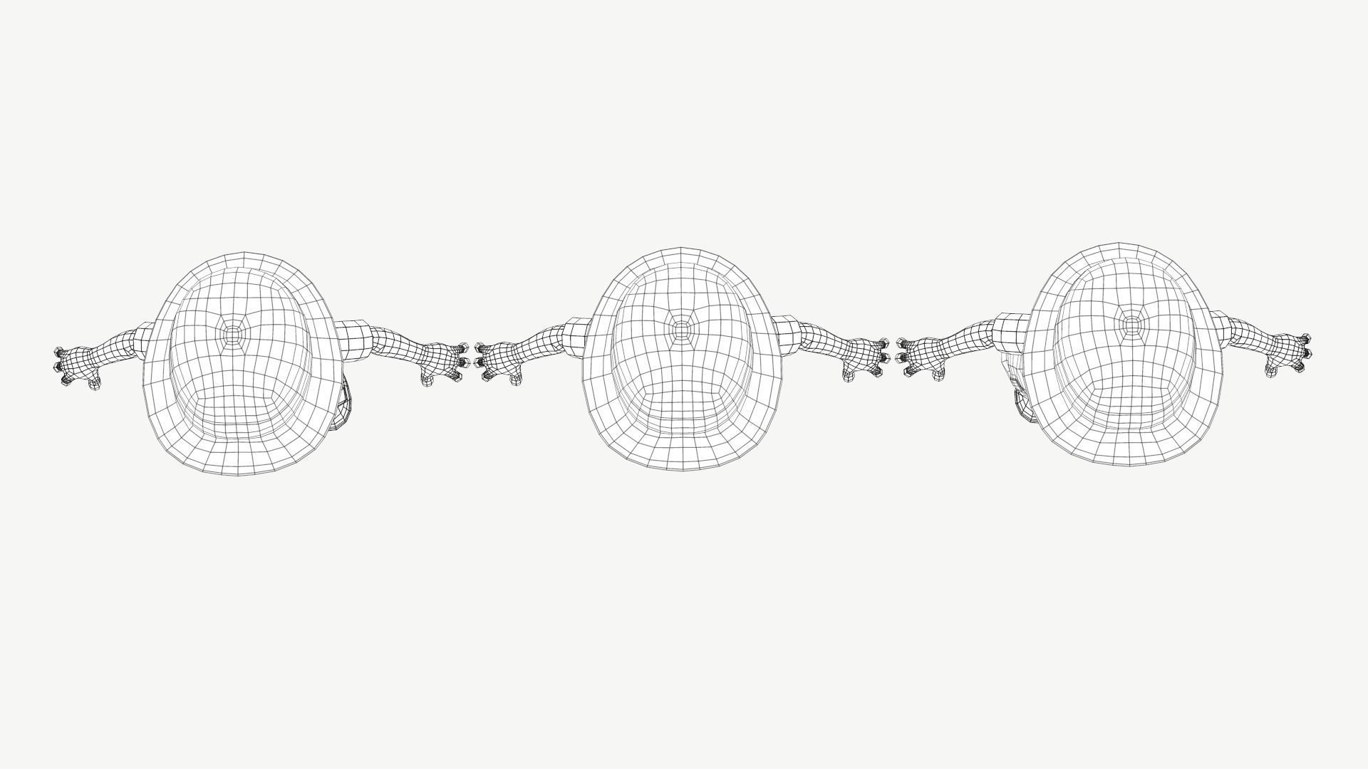 Exploring Boy Low-poly 3D model_10