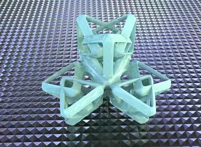 BRO WOVEN TETRAHEDRON 2 3D print model