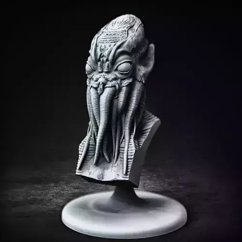 Cthulhu Head 3D print model
