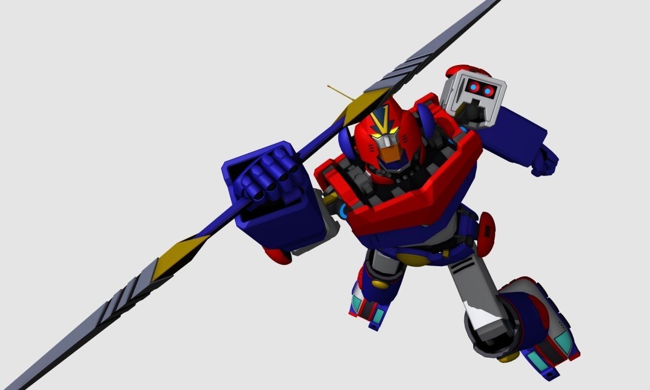 SHOGUN WARRIORS COMBATTRA 3D model_2
