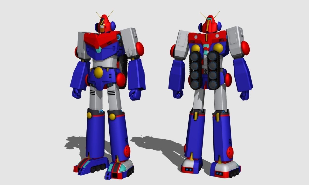 SHOGUN WARRIORS COMBATTRA 3D model_3