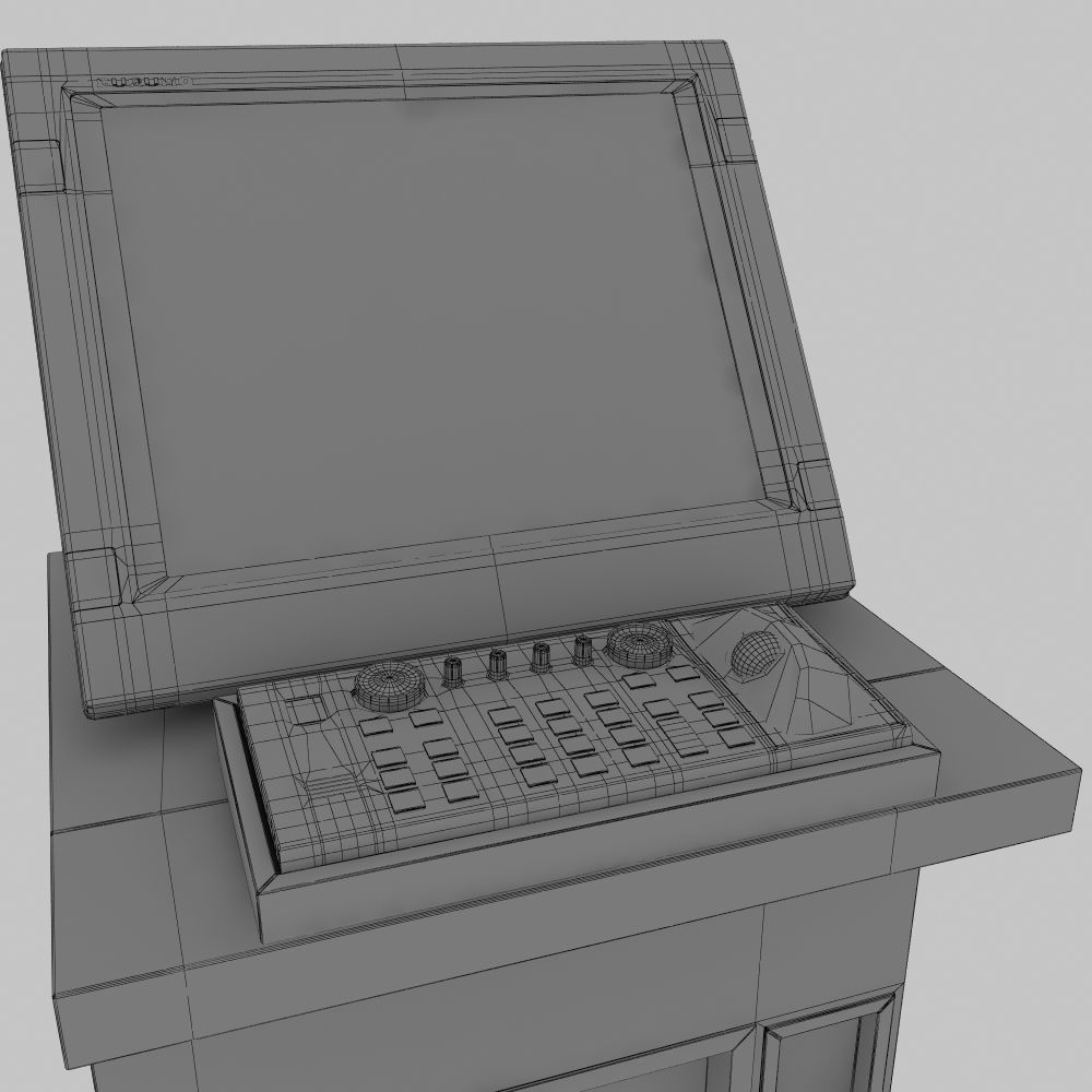 Furuno Ship Radar 3D model_9