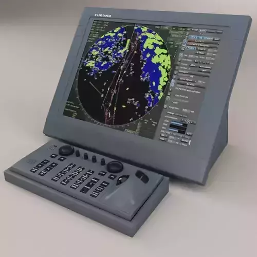 Furuno Ship Radar 3D model