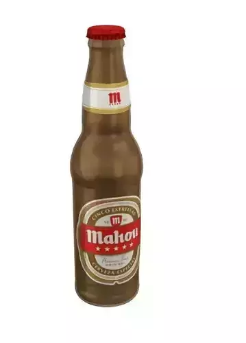 BOTTLE MAHOU BEER