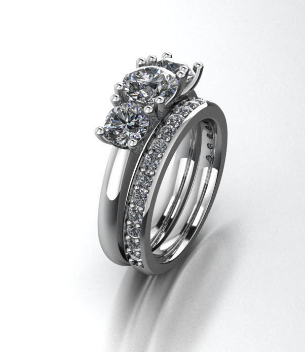 Eternity Ring 3D print model_1