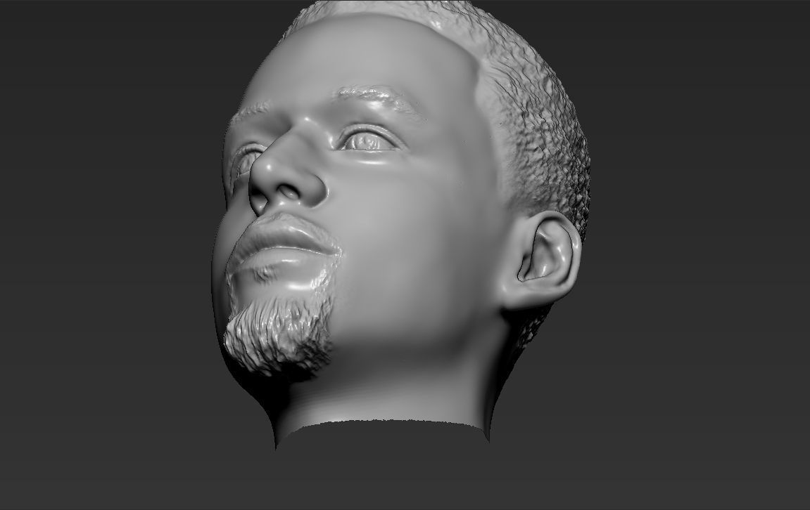Stephen Curry standard version only mesh 3D model_12