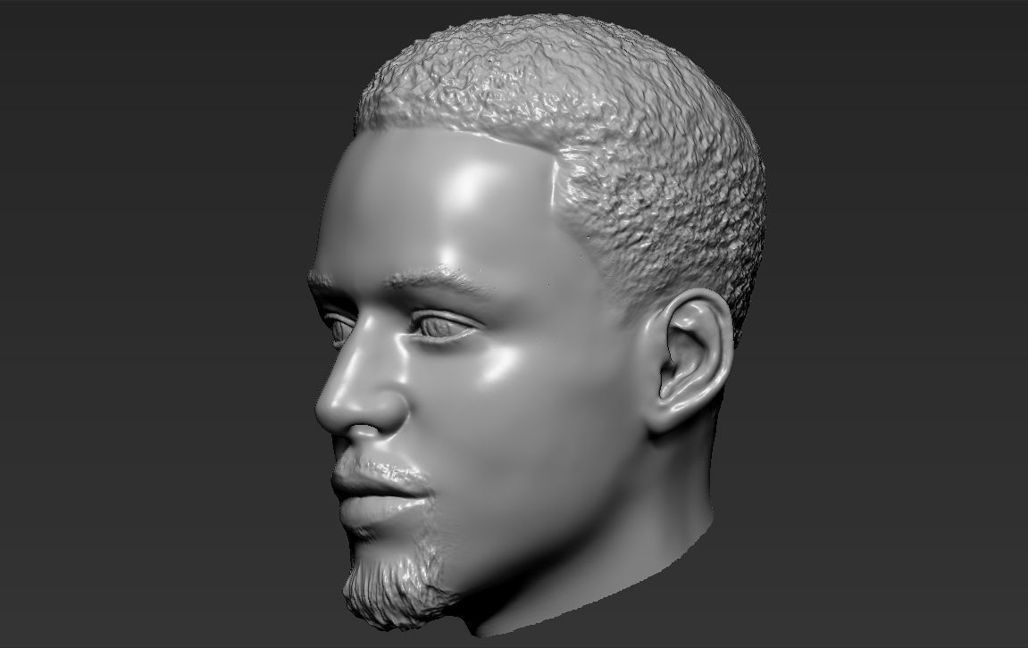 Stephen Curry standard version only mesh 3D model_2
