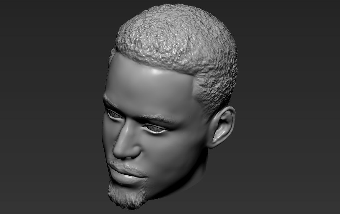 Stephen Curry standard version only mesh 3D model_13