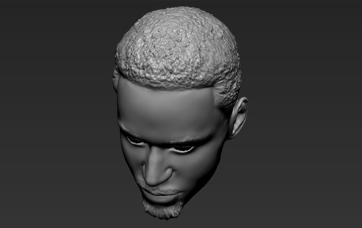 Stephen Curry standard version only mesh 3D model_16