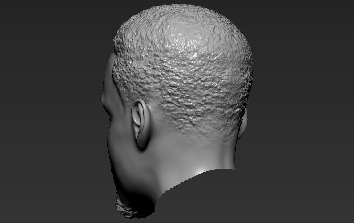 Stephen Curry standard version only mesh 3D model_6