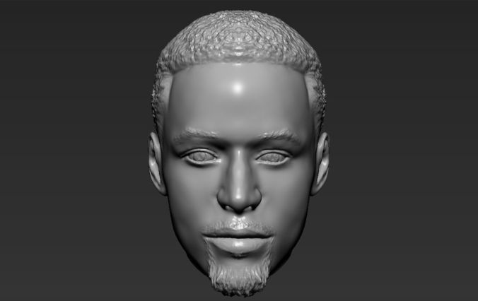 Stephen Curry standard version only mesh 3D model