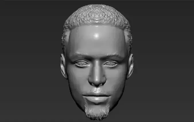 Stephen Curry standard version only mesh 3D model