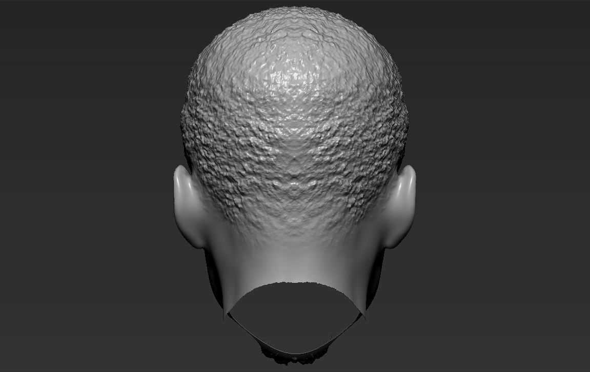 Stephen Curry standard version only mesh 3D model_8