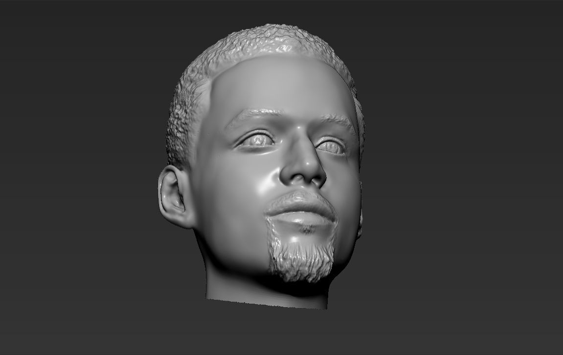 Stephen Curry standard version only mesh 3D model_9