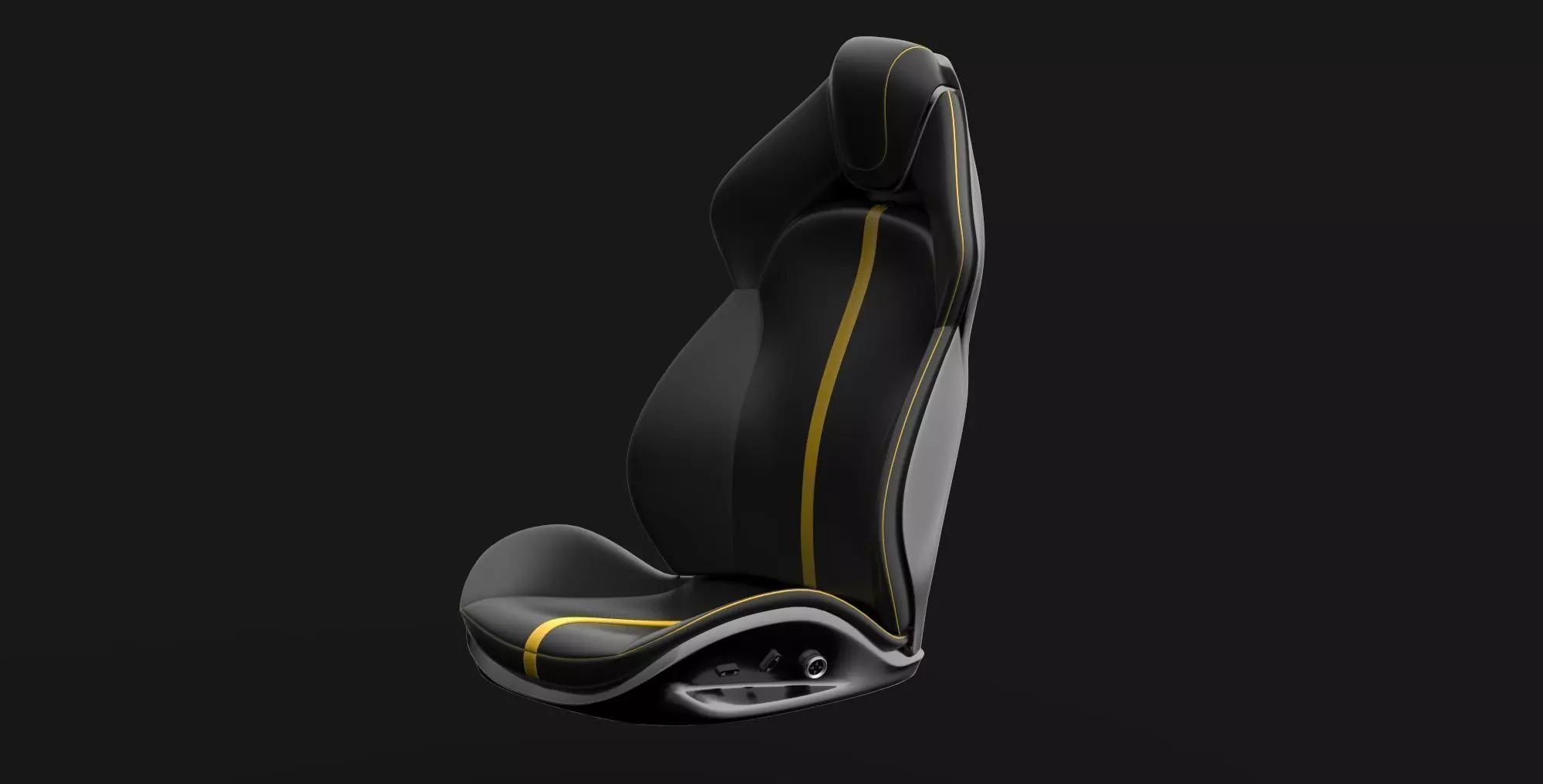 car seat 3D model_0