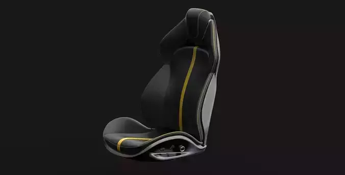 car seat 3D model car seat 3D model