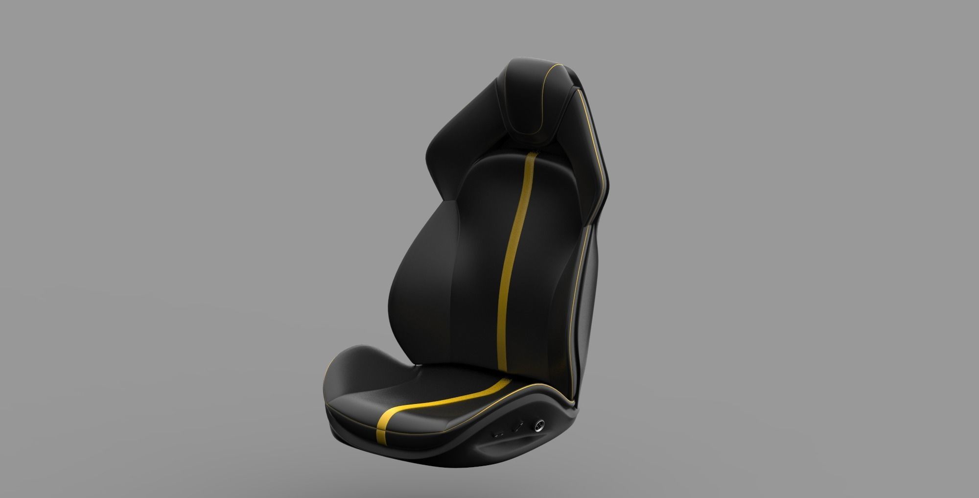 car seat 3D model_1