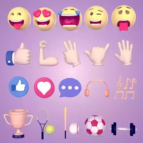 Cartoon Icons Collection