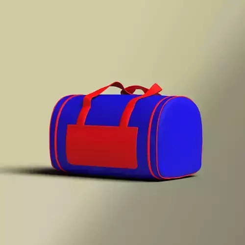 Travel - Gym Bag Clo3d Marvelous Designer duffle