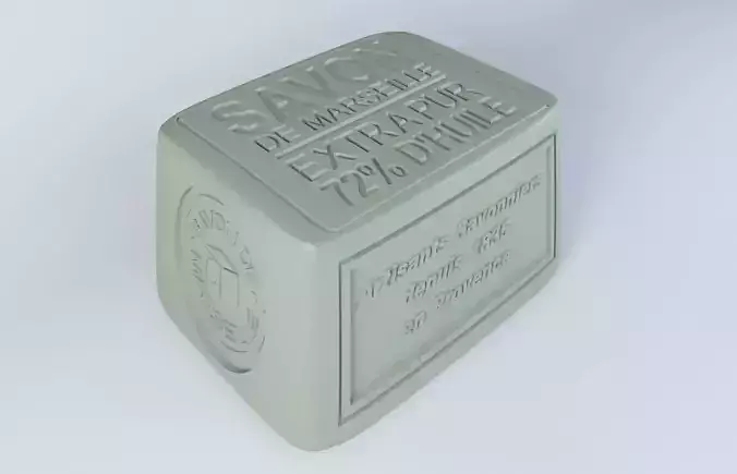 Savon de Marseille - Marseille Soap 3D model