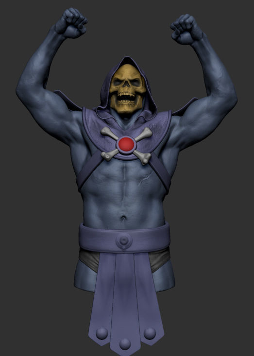 Skeletor v2 3D model_2