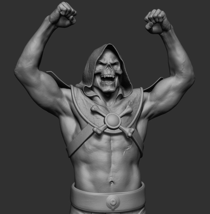 Skeletor v2 3D model_7