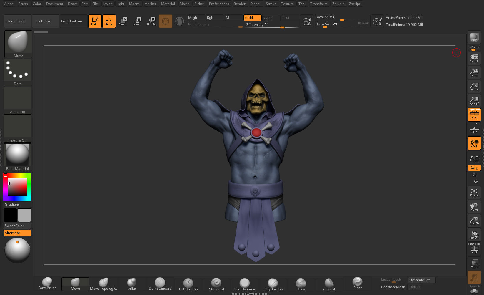 Skeletor v2 3D model_9