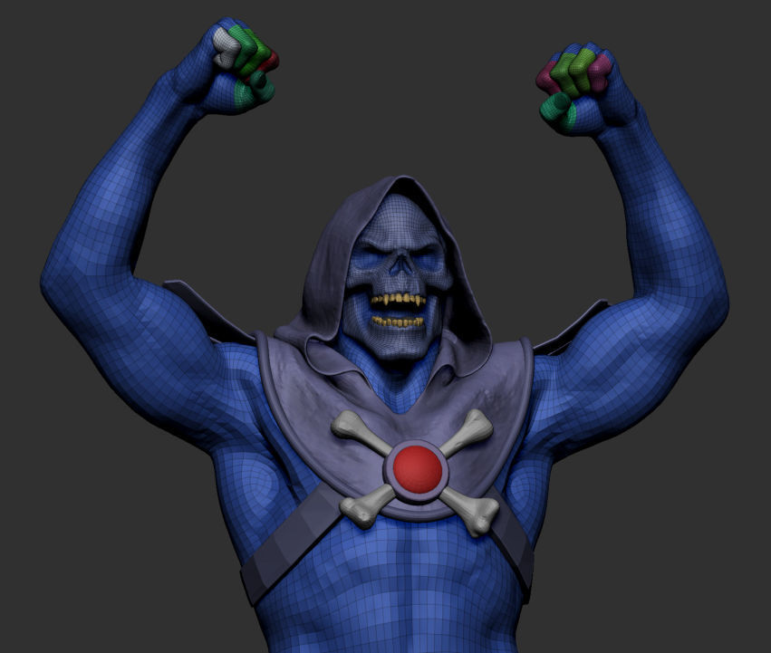 Skeletor v2 3D model_10