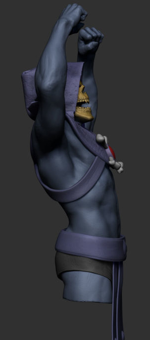 Skeletor v2 3D model_4