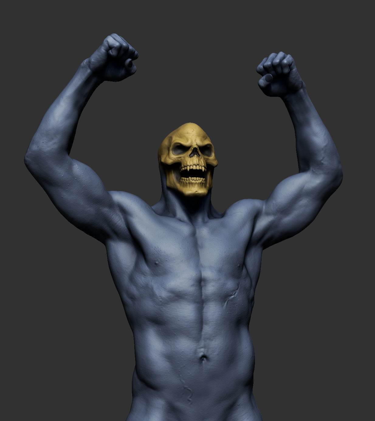 Skeletor v2 3D model_6