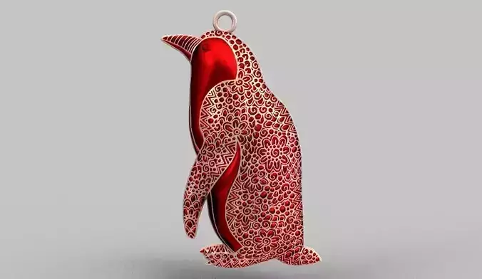 Penguin Necklace  3D print model